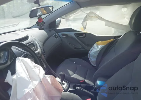 2011 Hyundai Elantra Gls (Ulsan Plant) from USA, damaged, VIN KMHDH4AE4BU138546